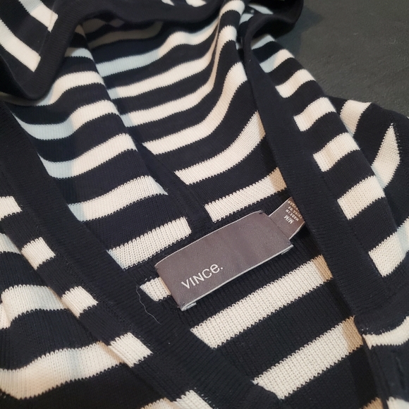 Vince Knit Hoodie Stripes - Picture 2 of 4